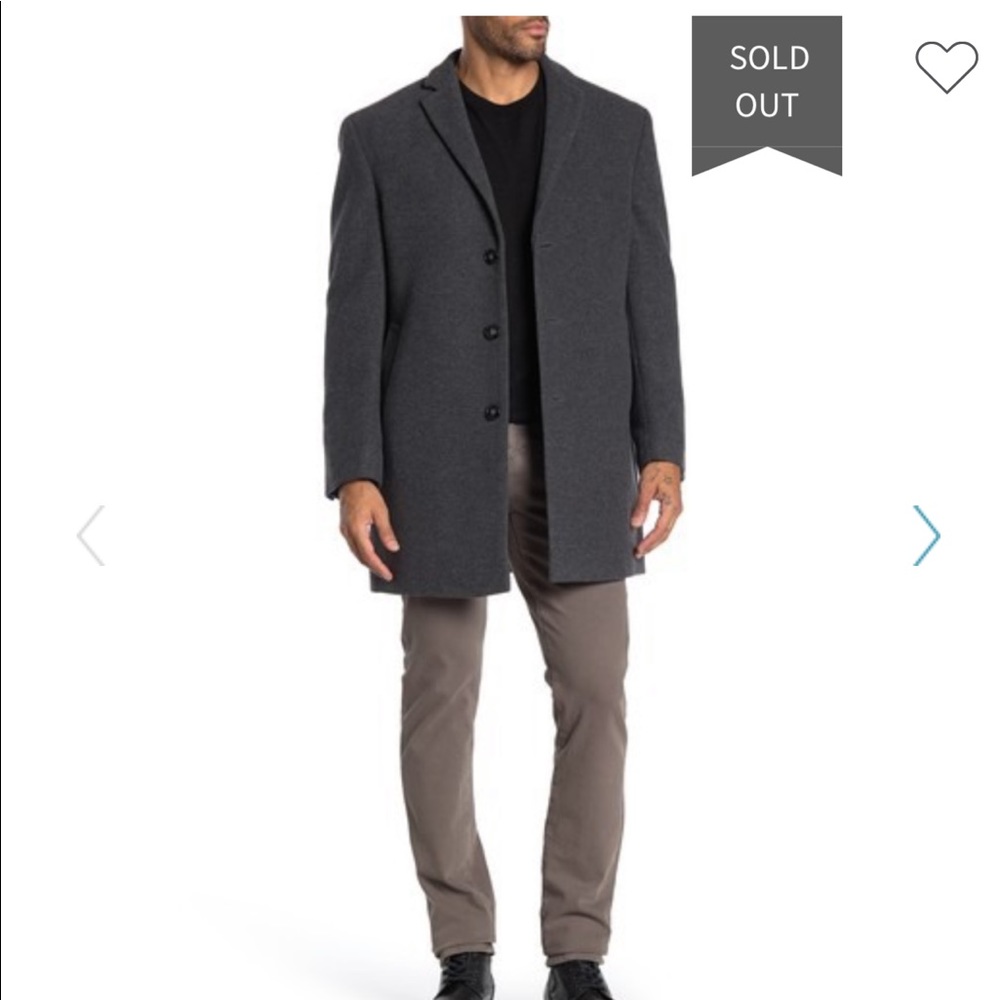 Calvin Klein 3 button Pea Coat